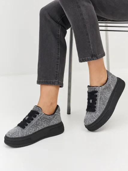 BULMER Кеды из фактурной замши