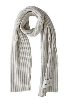 Oui Шарф объемный из смесового хлопка