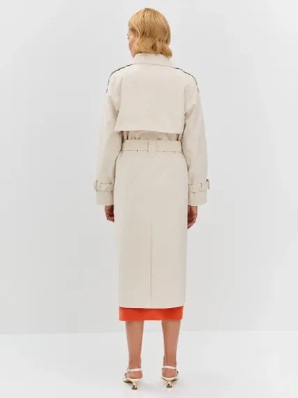 BULMER Тренч с яркими деталями