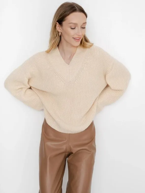 BULMER Джемпер с V-образной горловиной