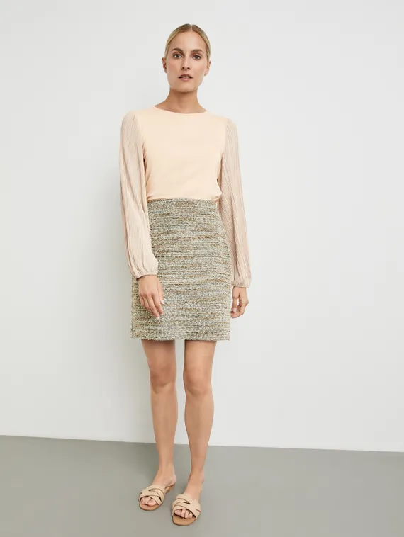 TAIFUN Юбка фактурная