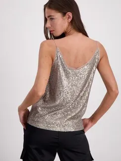 MONARI Топ с пайетками