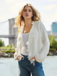 MONARI Кардиган с плетеной структурой