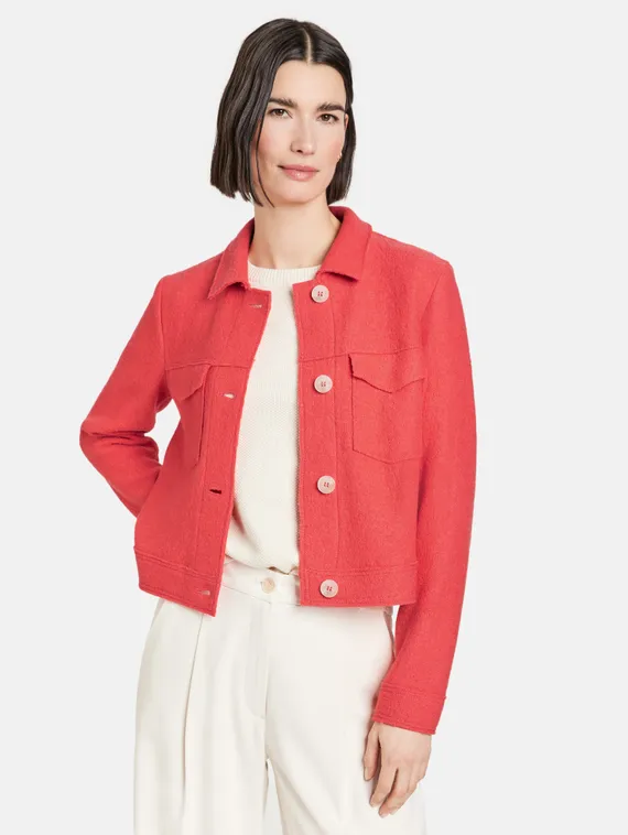 GERRY WEBER Жакет с шерстью