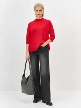 BULMER Широкие графитовые джинсы