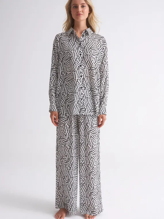 UNQ Брюки с принтом