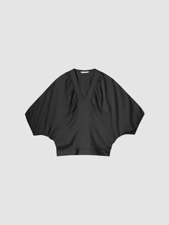 SUMMUM Блуза с рукавами "летучая мышь"