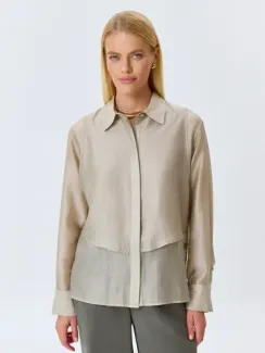 BULMER Блуза из смесового тенселя