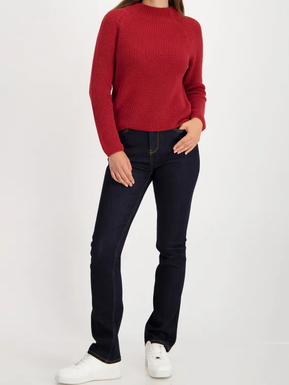 MONARI Трикотажный джемпер с воротником-стойкой