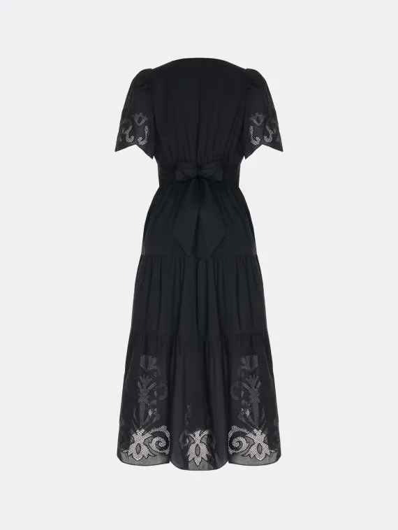 BULMER Платье с ажурной вышивкой