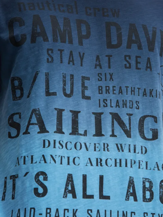 CAMP DAVID Футболка с надписями