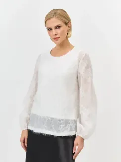 BULMER Романтичная блуза с вышивкой