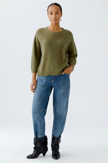 Oui Пуловер из смеси альпаки