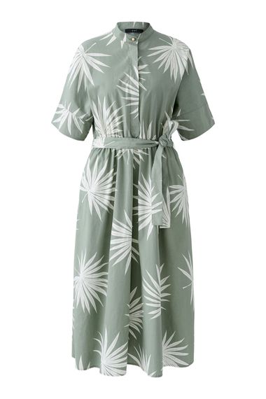 Oui Платье из хлопкового поплина