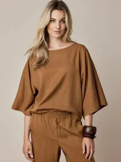 SUMMUM Топ с широкими рукавами