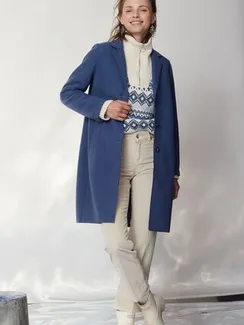 Oui Пальто из шерсти