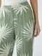 Oui Брюки с принтом пальмы