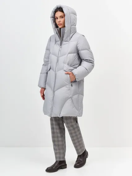 BULMER Объемный пуховик с фигурной стежкой