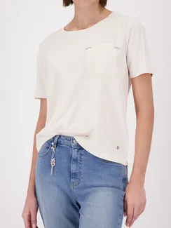 MONARI Вискозная блузка со стразами