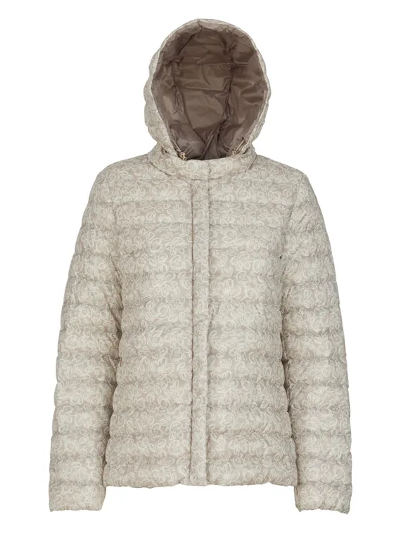 GEOX Пуховик стеганый расклешенный