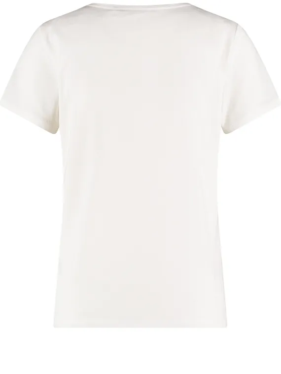 TAIFUN Футболка с цветочным принтом