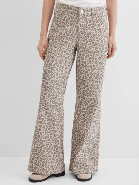 Elisa.and.me Джинсы широкие с принтом