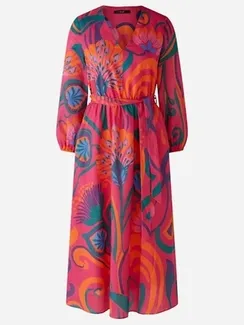 Oui Платье миди из хлопка