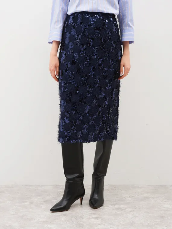 GERRY WEBER Юбка-карандаш с пайетками