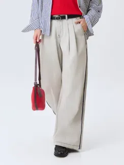 BULMER Джинсы меланжевые