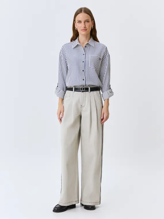 BULMER Блузка в тонкую полоску