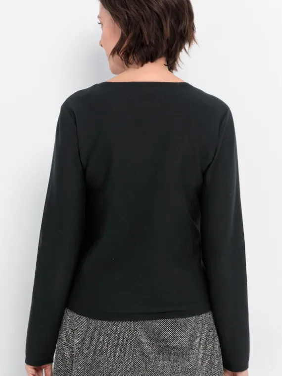 BIANCA Свитер со стразами