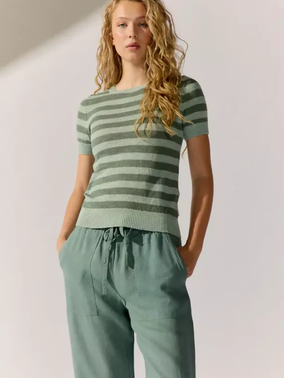 THE FASHION PEOPLE Джемпер льняной