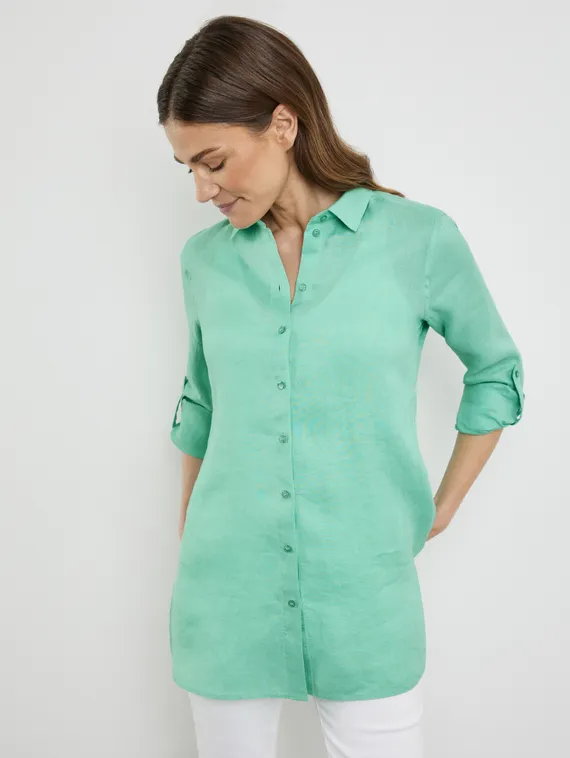 GERRY WEBER Рубашка льняная