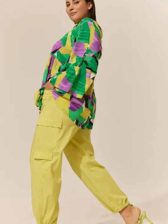 SAMOON Блуза длинный рукав