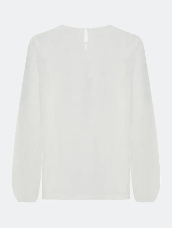 BULMER Романтичная блуза с вышивкой