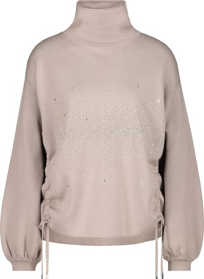 MONARI Джемпер хлопковый с камнями