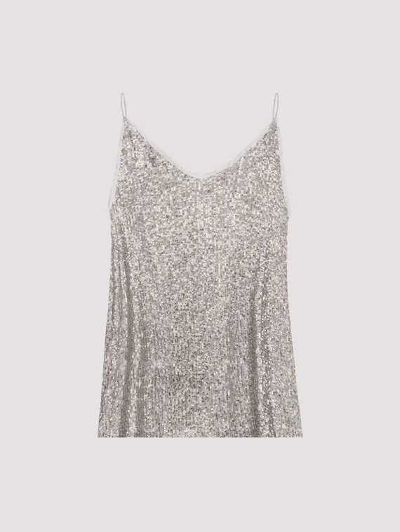 MONARI Топ с пайетками