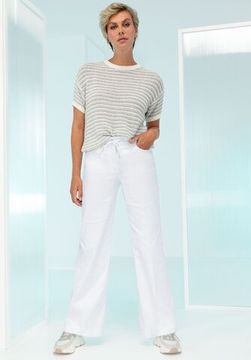 BIANCA Брюки из белого денима