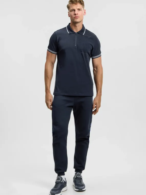 CAMP DAVID Поло на молнии