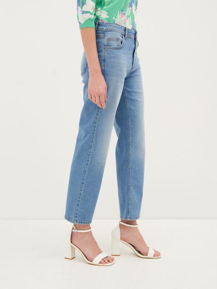 TAIFUN Кюлоты джинсовые