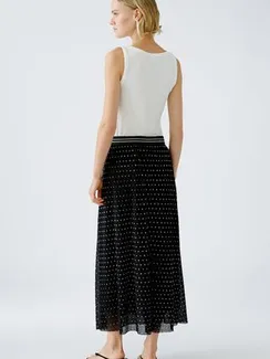 Oui Юбка плиссированная из сетки