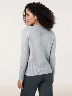 GERRY WEBER Джемпер вязаный с боковыми разрезами