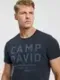 CAMP DAVID Футболка с логотипом