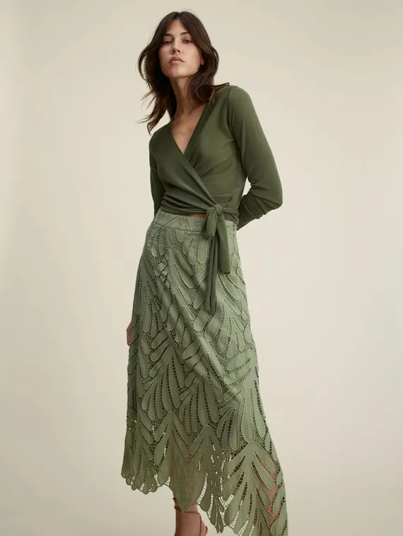 Oui Юбка кружевная