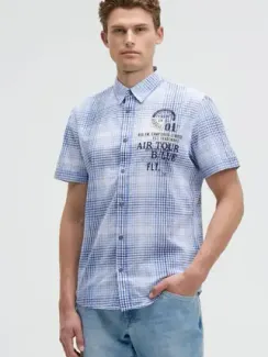 CAMP DAVID Рубашка в клетку