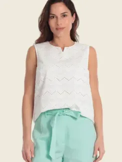 GERRY WEBER Топ с вышивкой ришелье