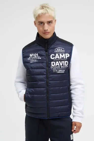 CAMP DAVID Стеганый жилет