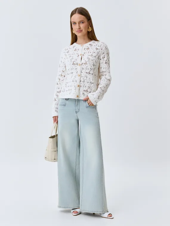 BULMER Светлые джинсы широкие