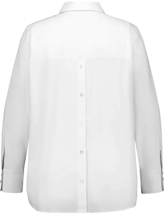 SAMOON Рубашка с пуговицами на спинке