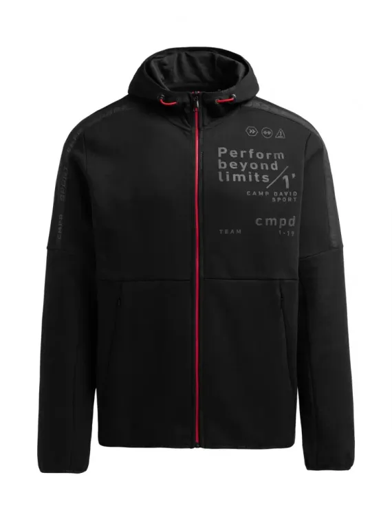 CAMP DAVID Спортивная толстовка с капюшоном